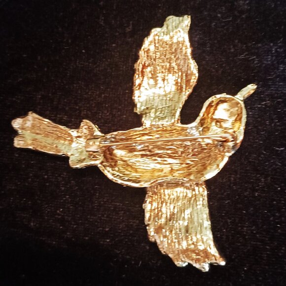 Classy Spring Rhinestone Blue Bird - Picture 2 of 4